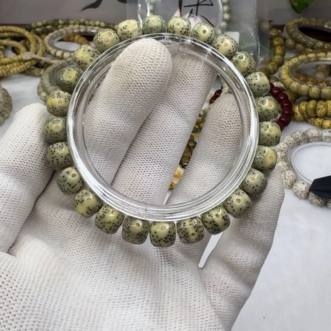 星月菩提手串98尺寸石玉517