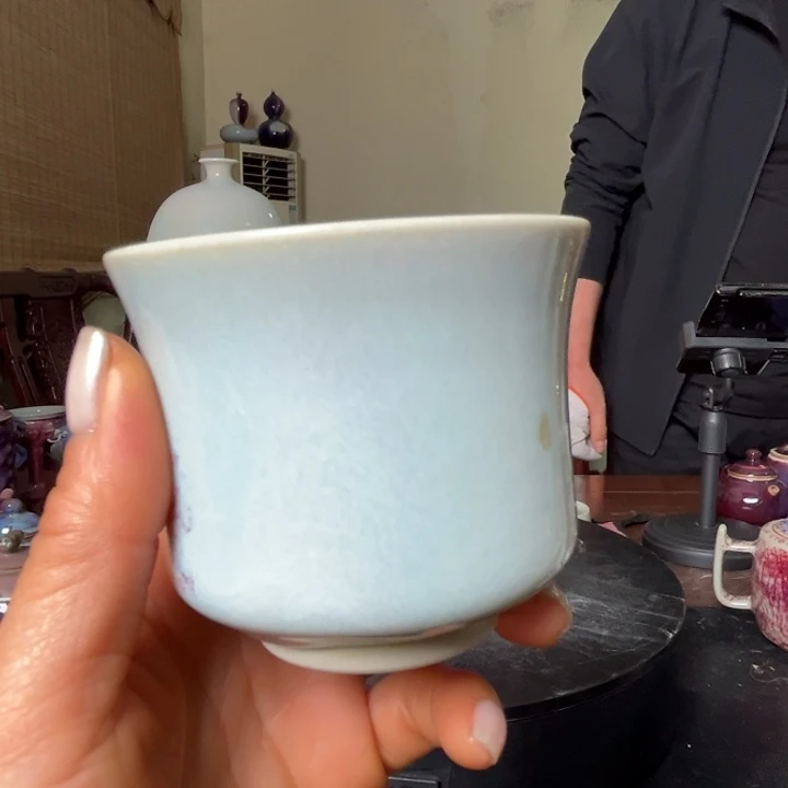 永***要瓷片牛家钧窑牛自恒老师钧瓷