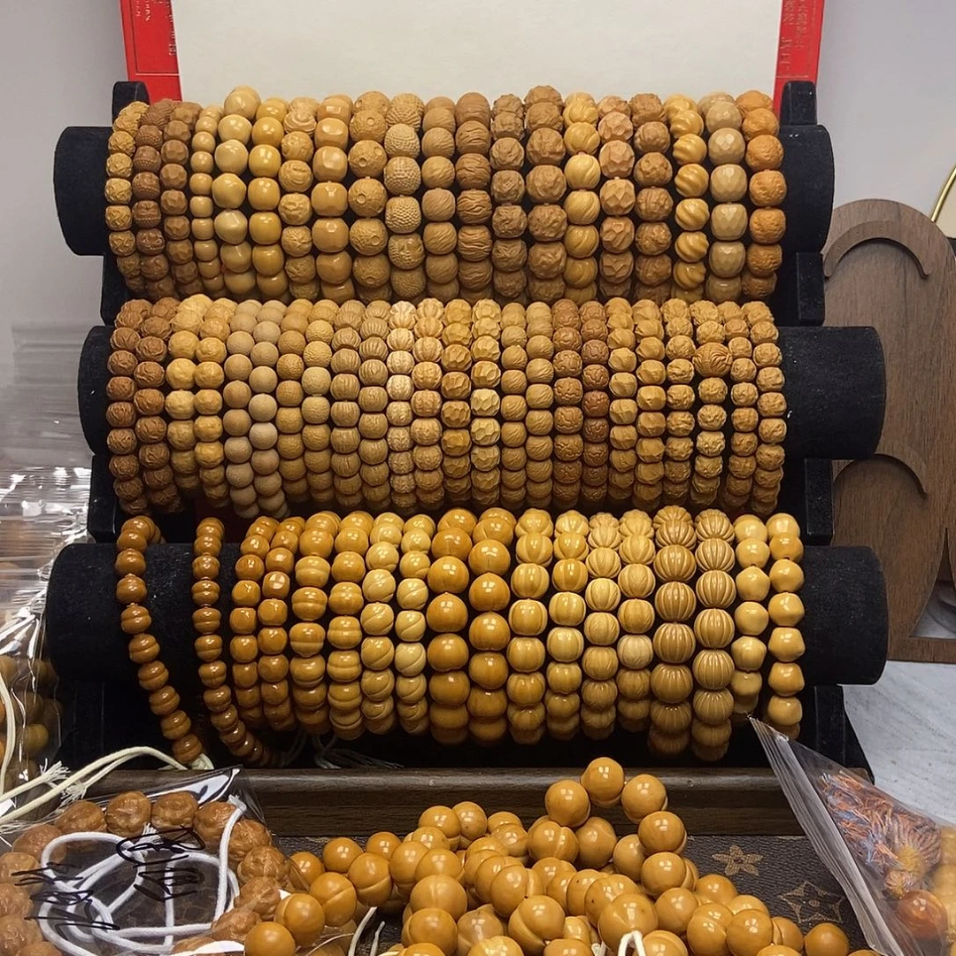 面***团手串猴头核桃猴头手串，禅宗一条