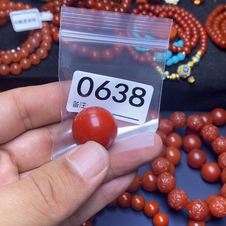 南红玛瑙手链合金小**休