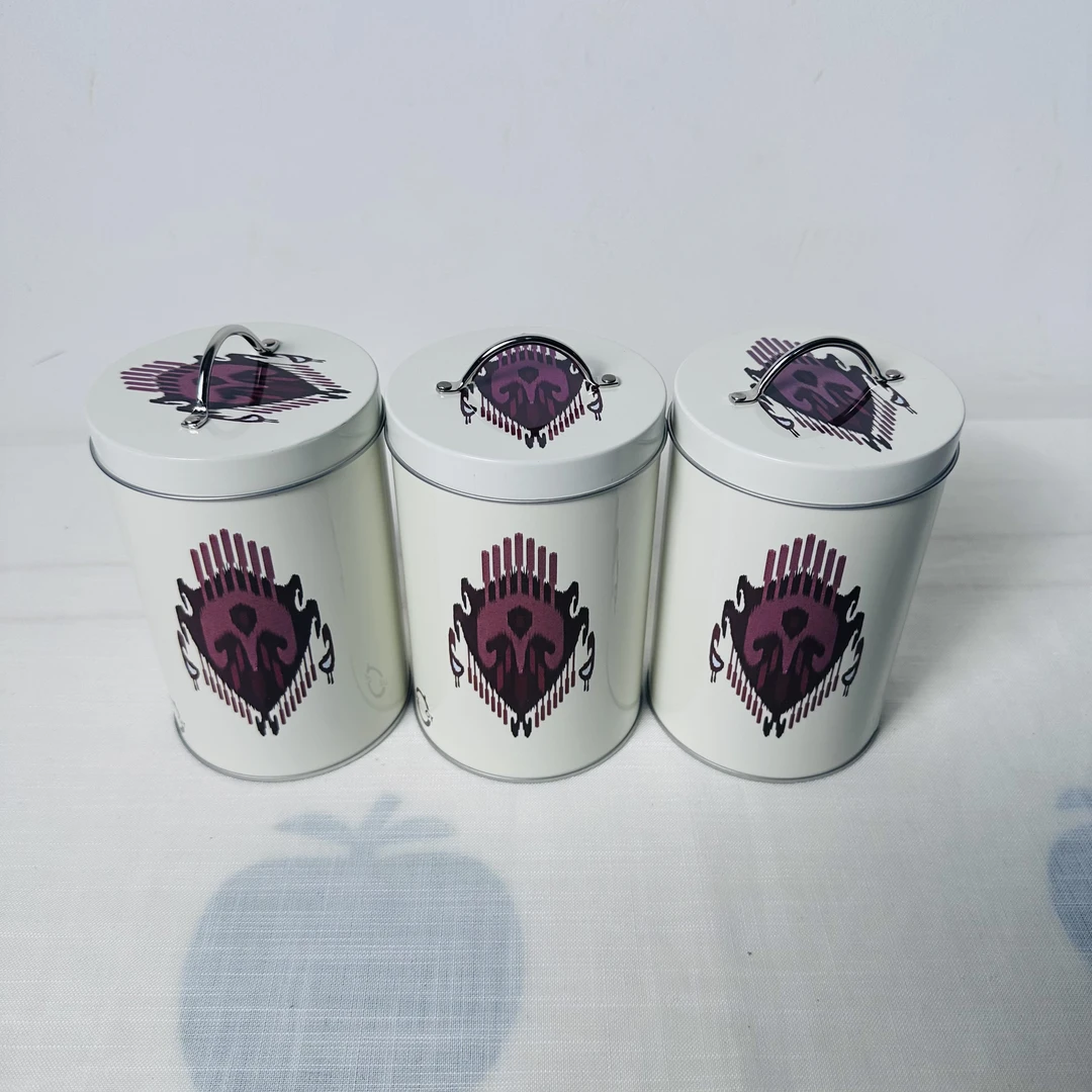 【新疆包邮】ah atlas huruxtan 3个 白双色调料盒网红高档家用简约