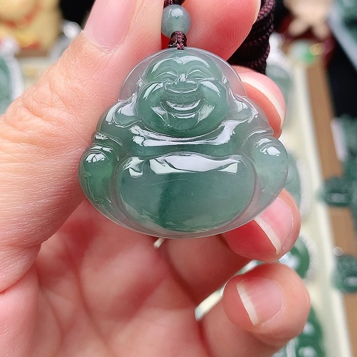 颈饰未镶嵌翡翠吊坠