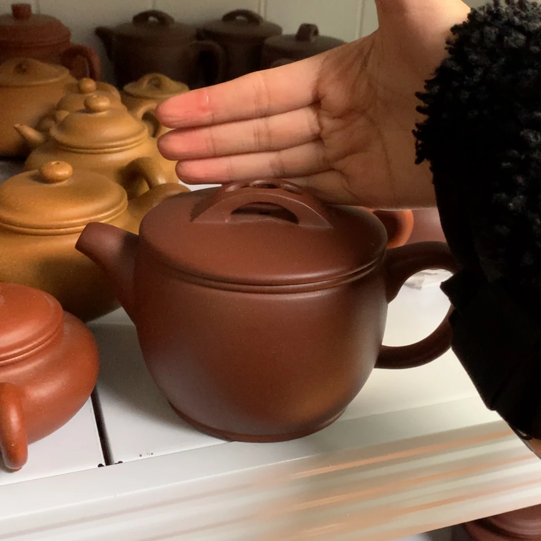 紫砂茶壶大**山宜兴紫砂壶茶壶原矿紫砂壶