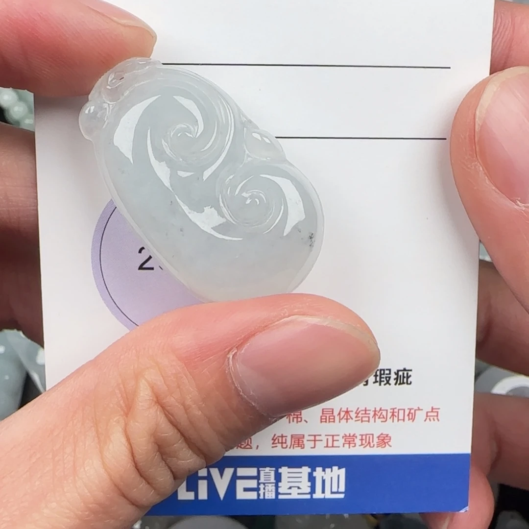 翡翠未镶嵌颈饰77