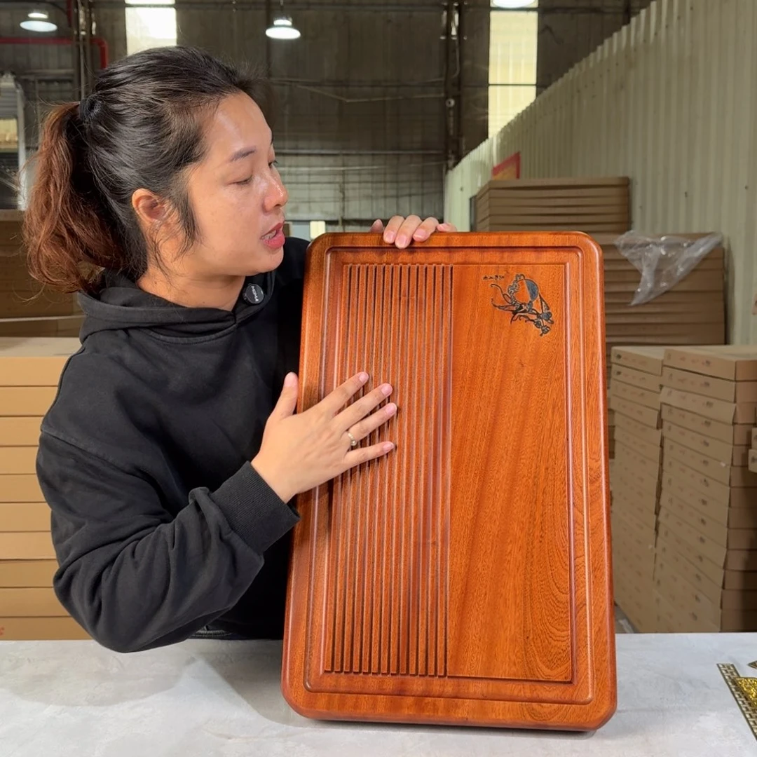 花梨木茶盘55*35尺寸