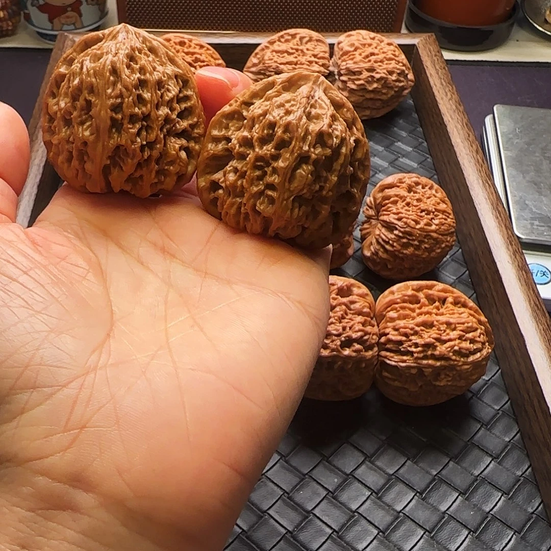 魅***话文玩核桃把件南疆石