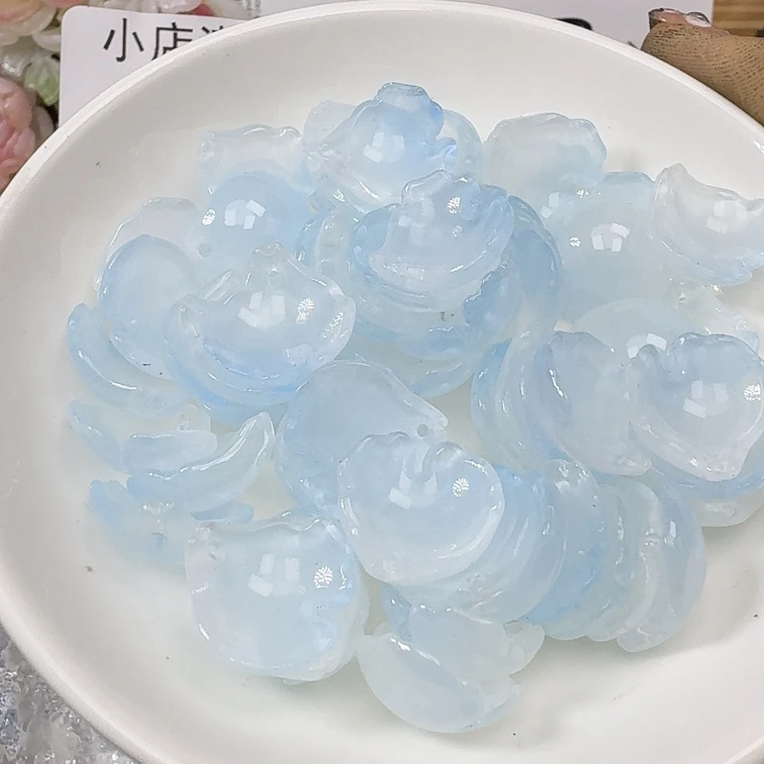 玻璃95号 勺药花