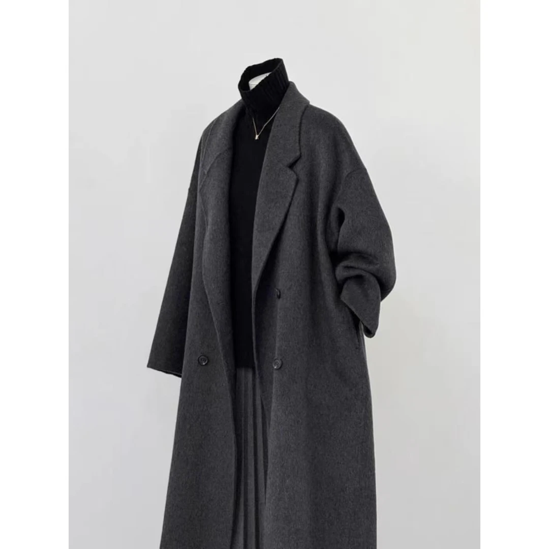 【A321-A330】非主图款2025秋冬新款宽松高级感休闲气质毛呢外套