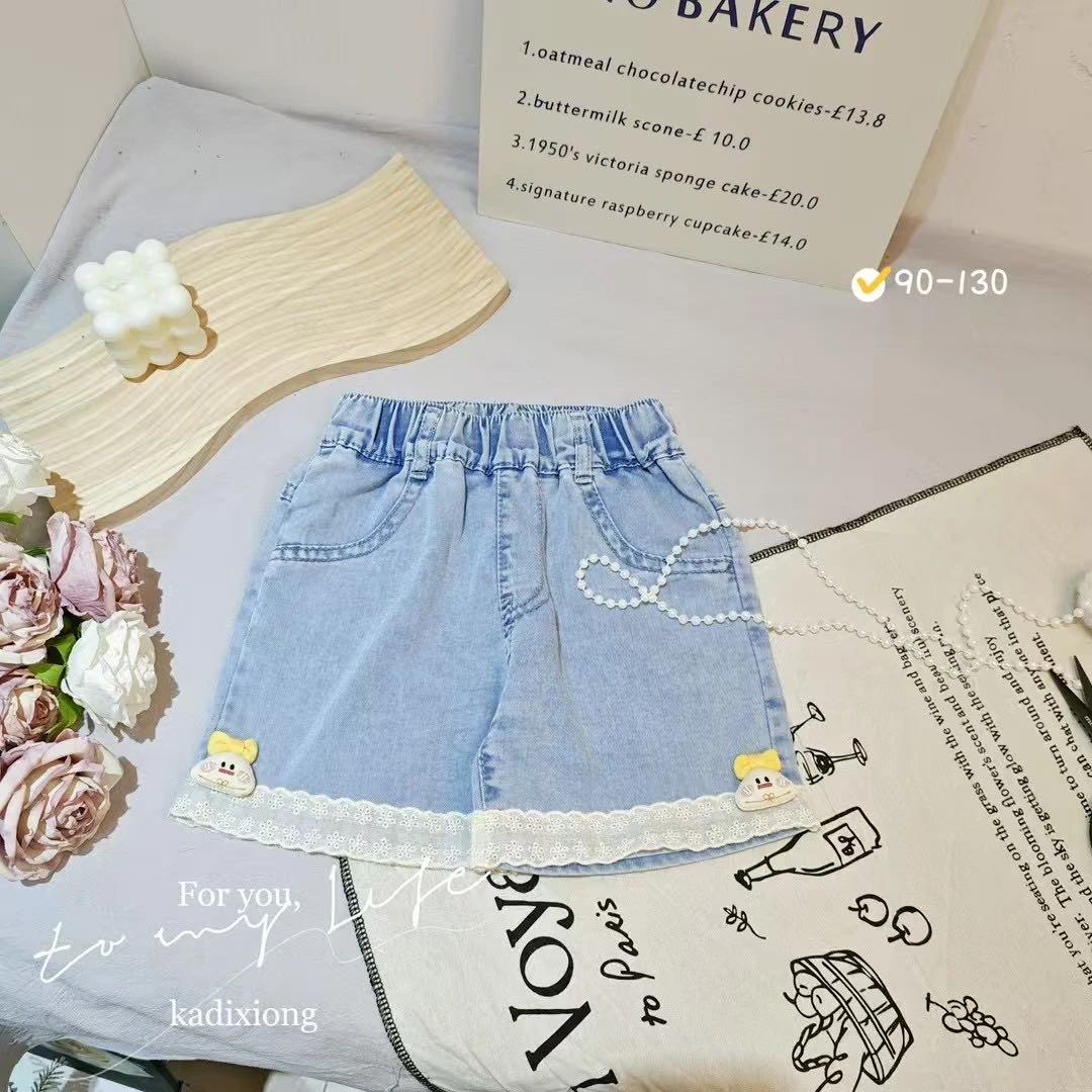 【新疆包邮】夏季新款小饺子牛仔短裤J204