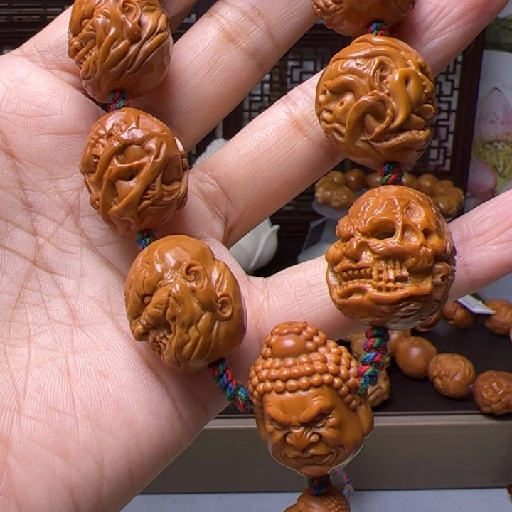 三***爷橄榄核手串/手链橄榄核