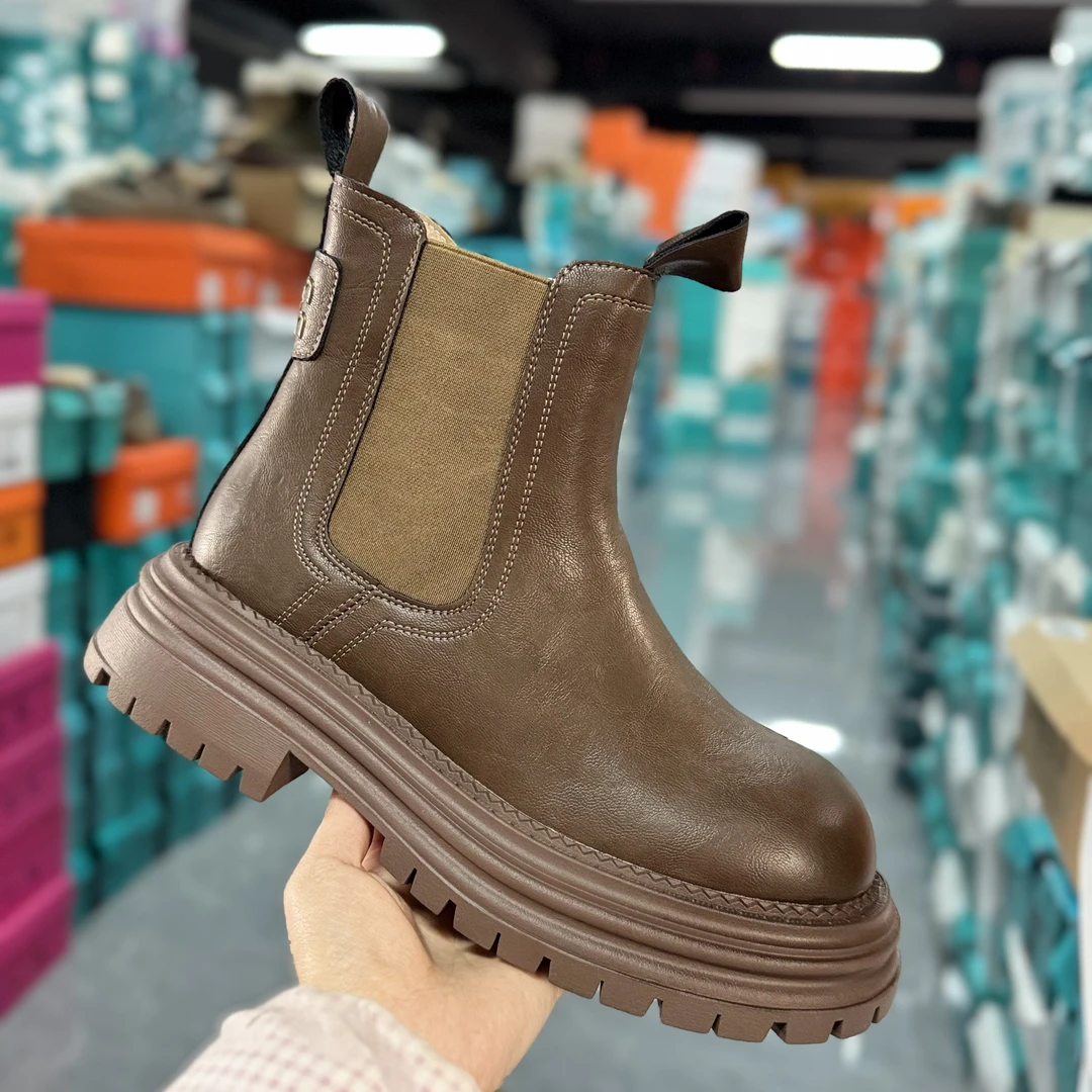 断码清仓68810秋冬高帮马丁靴女短靴