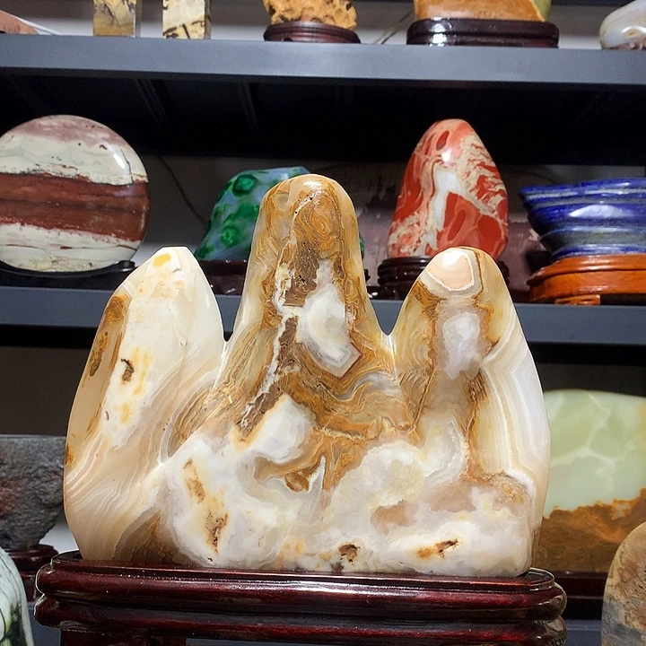 石材奇石玉石摆件