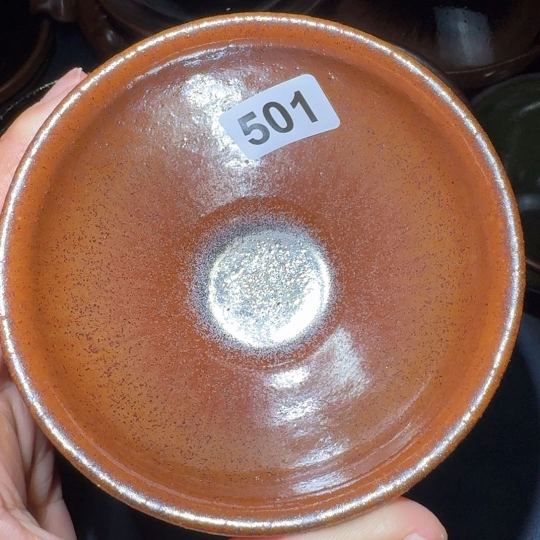 小雨茶盏手工柴烧，