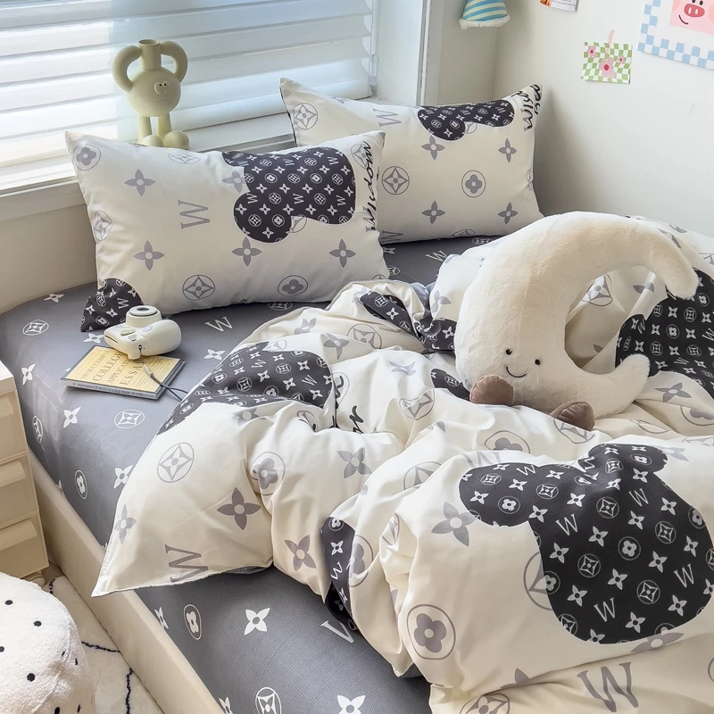 【免费试睡十五天】哆来咪床品云感棉四件套