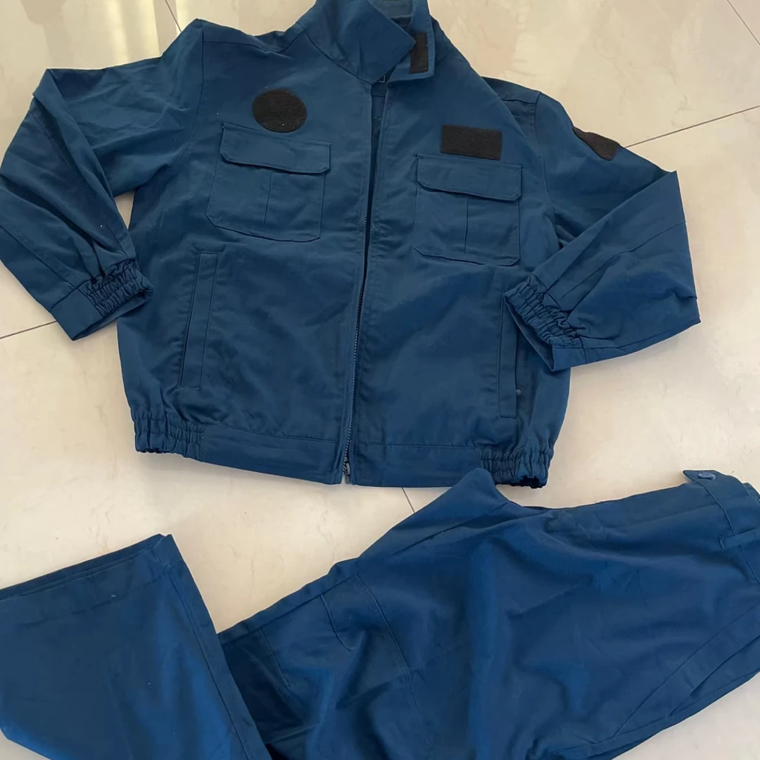 014全新（春秋）宝蓝色工作服（套装）
