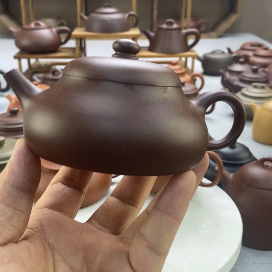 紫砂茶壶黄龙源静乐