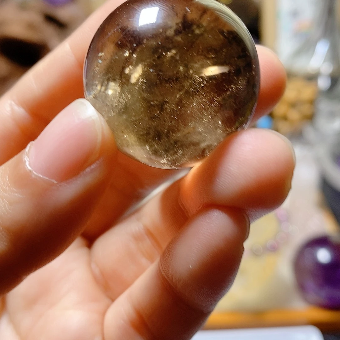 茶水晶未镶嵌水晶空****?