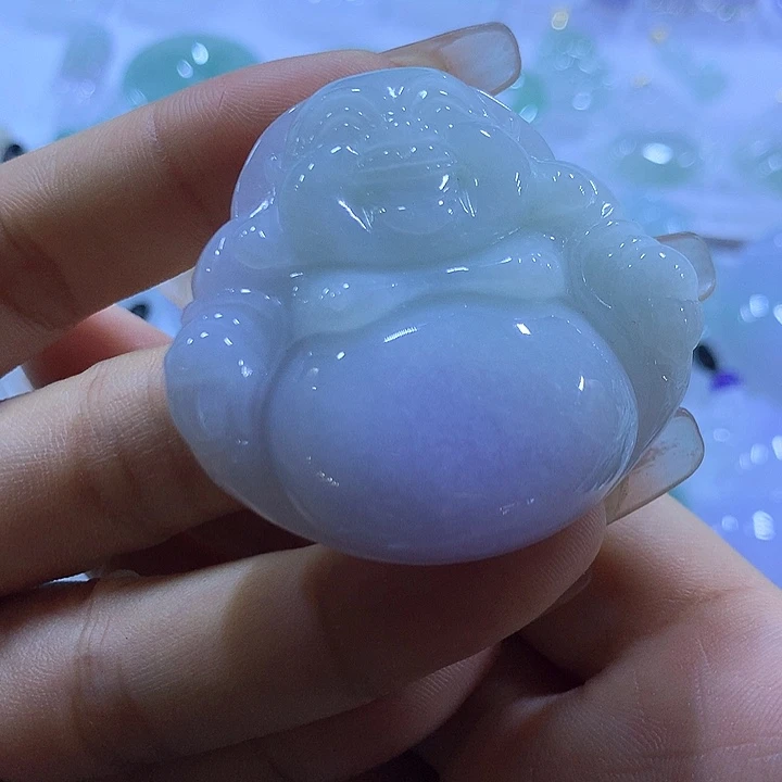 颈饰未镶嵌翡翠天然翡翠A货吊坠