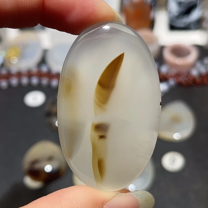 玛瑙/玉髓未镶嵌吊坠(不含链)