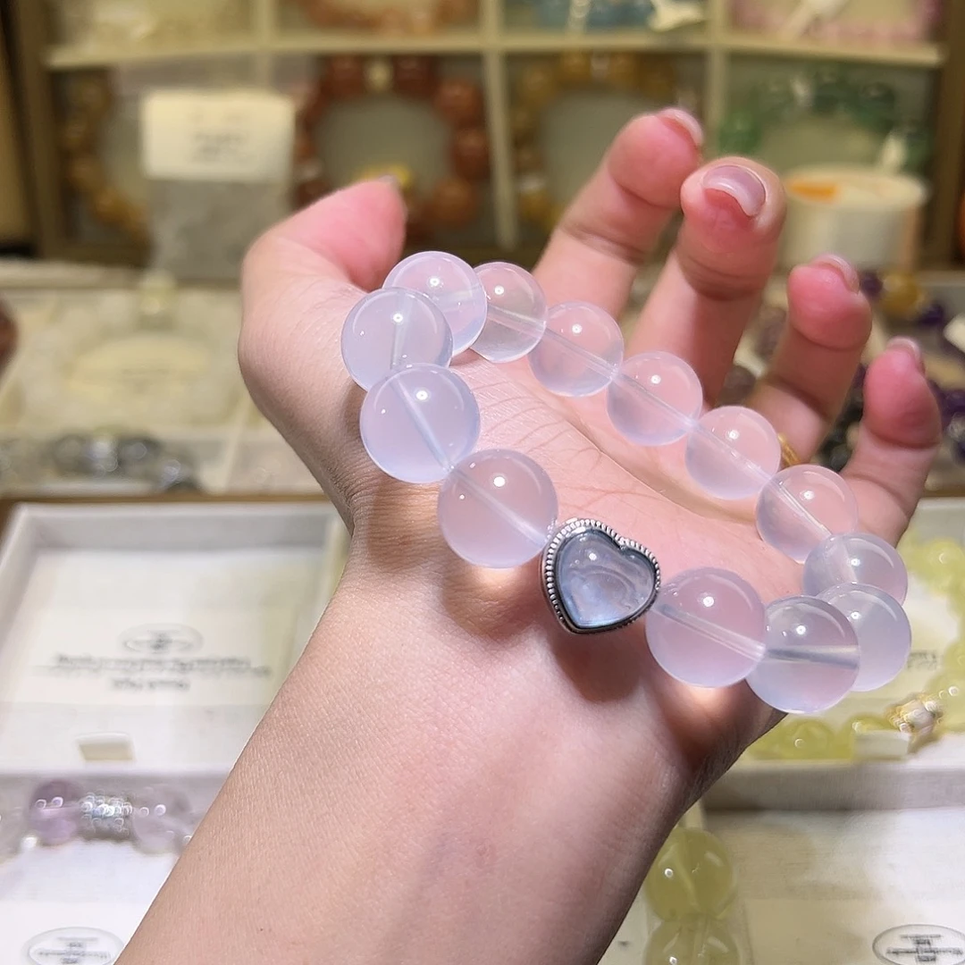 水晶手链未镶嵌荔****?48小时鉴赏