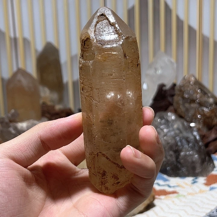 水晶水冲骸骨水晶未镶嵌