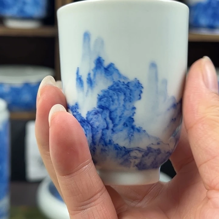 喜***b杯溪山造物山水杯子