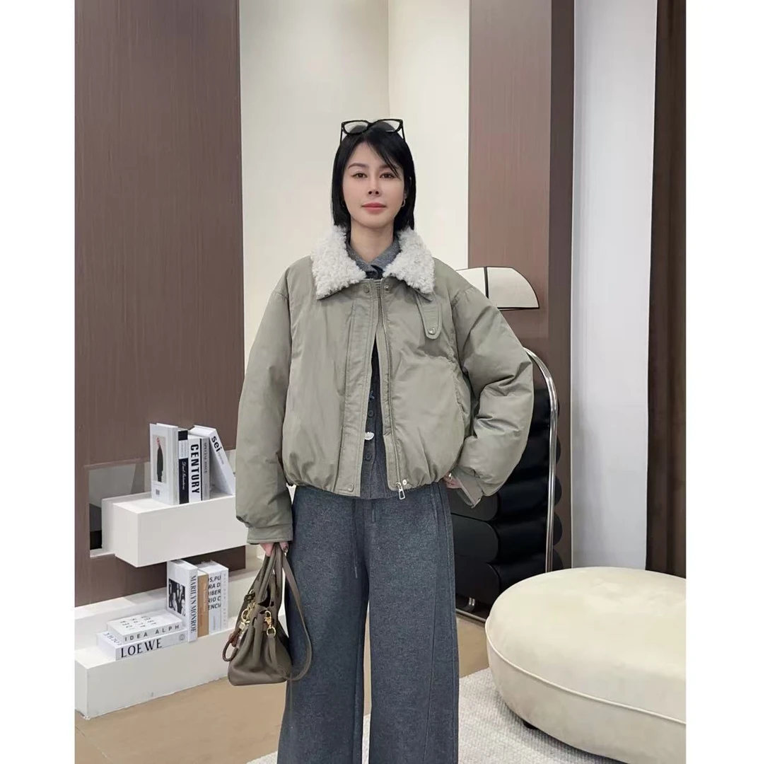 【洁子推荐】2025冬季新款258763派克风休闲90白鸭绒羽绒服JZYC