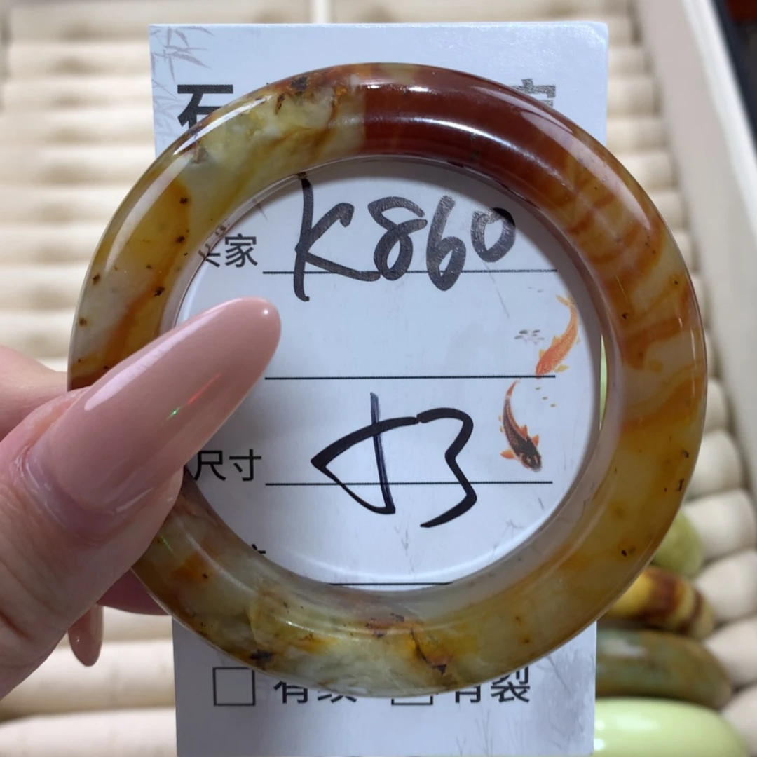【闪购商品】未镶嵌蛇纹石玉手镯