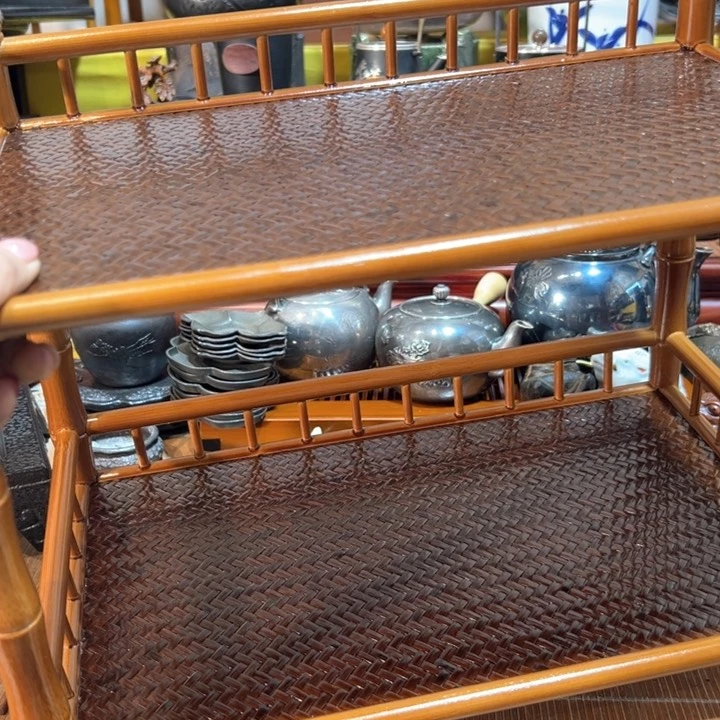 竹中古工艺品摆件