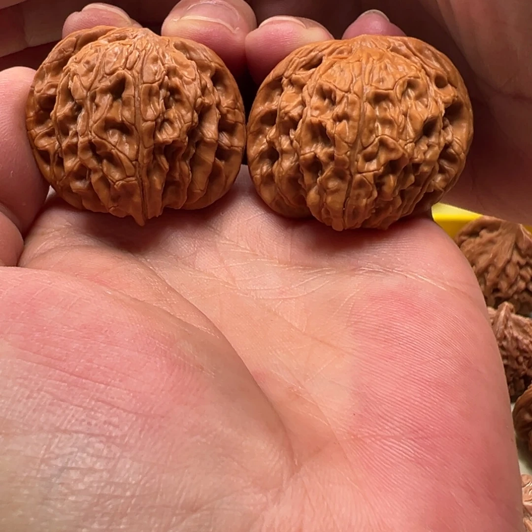 文玩核桃把件磨盘全品39