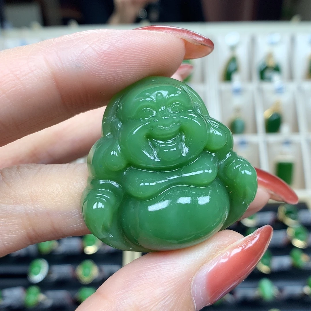 和田玉（碧玉）未镶嵌颈饰33