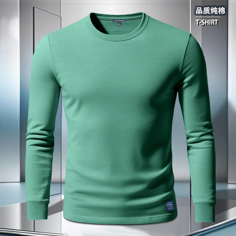 高质感纯棉初秋穿搭男士长袖可机洗亲肤卫衣时尚卫衣男款纯棉100%
