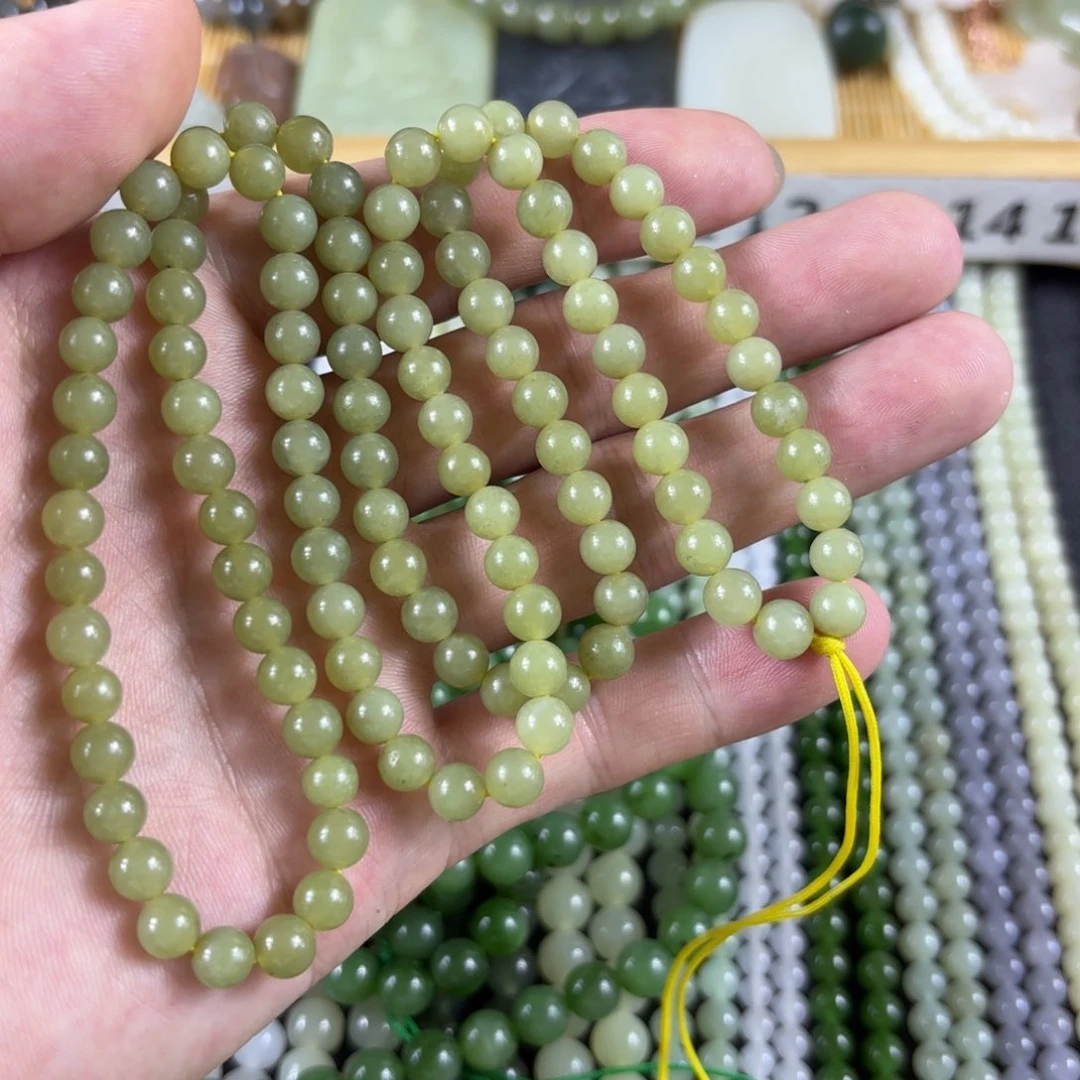 和田玉未镶嵌颈饰一*在