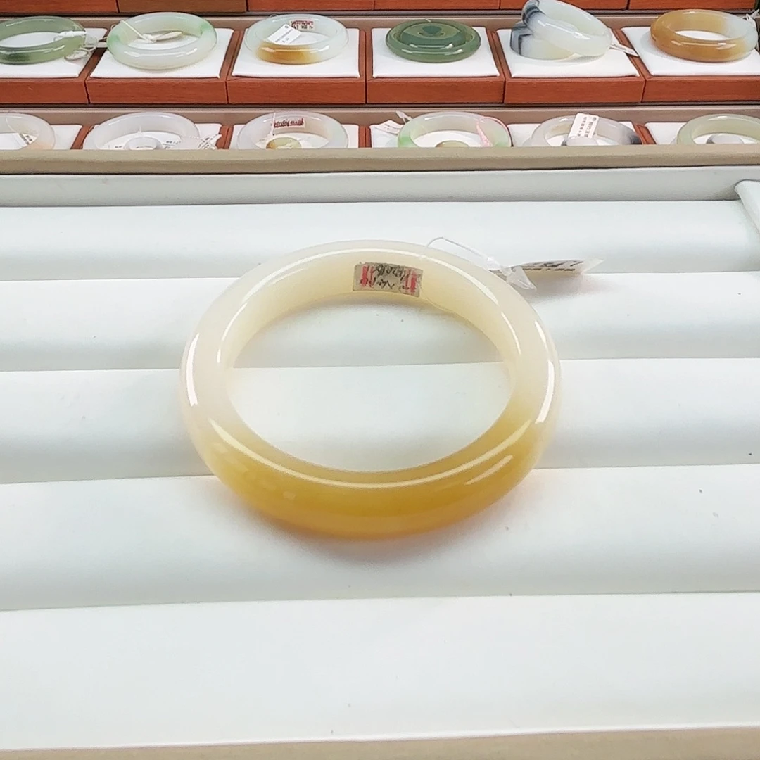 未镶嵌手镯和田玉52 53