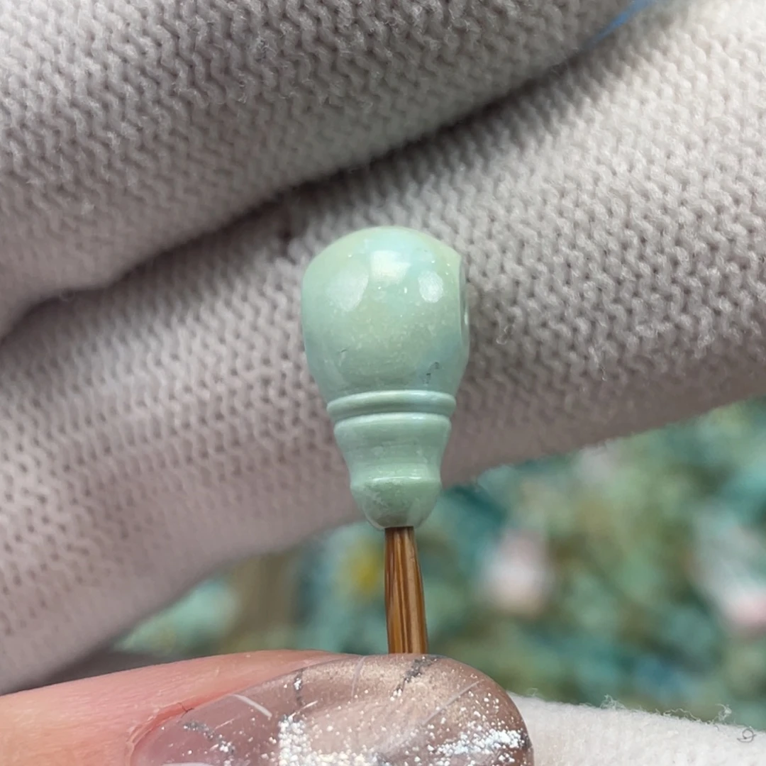 绿松石未镶嵌挂件