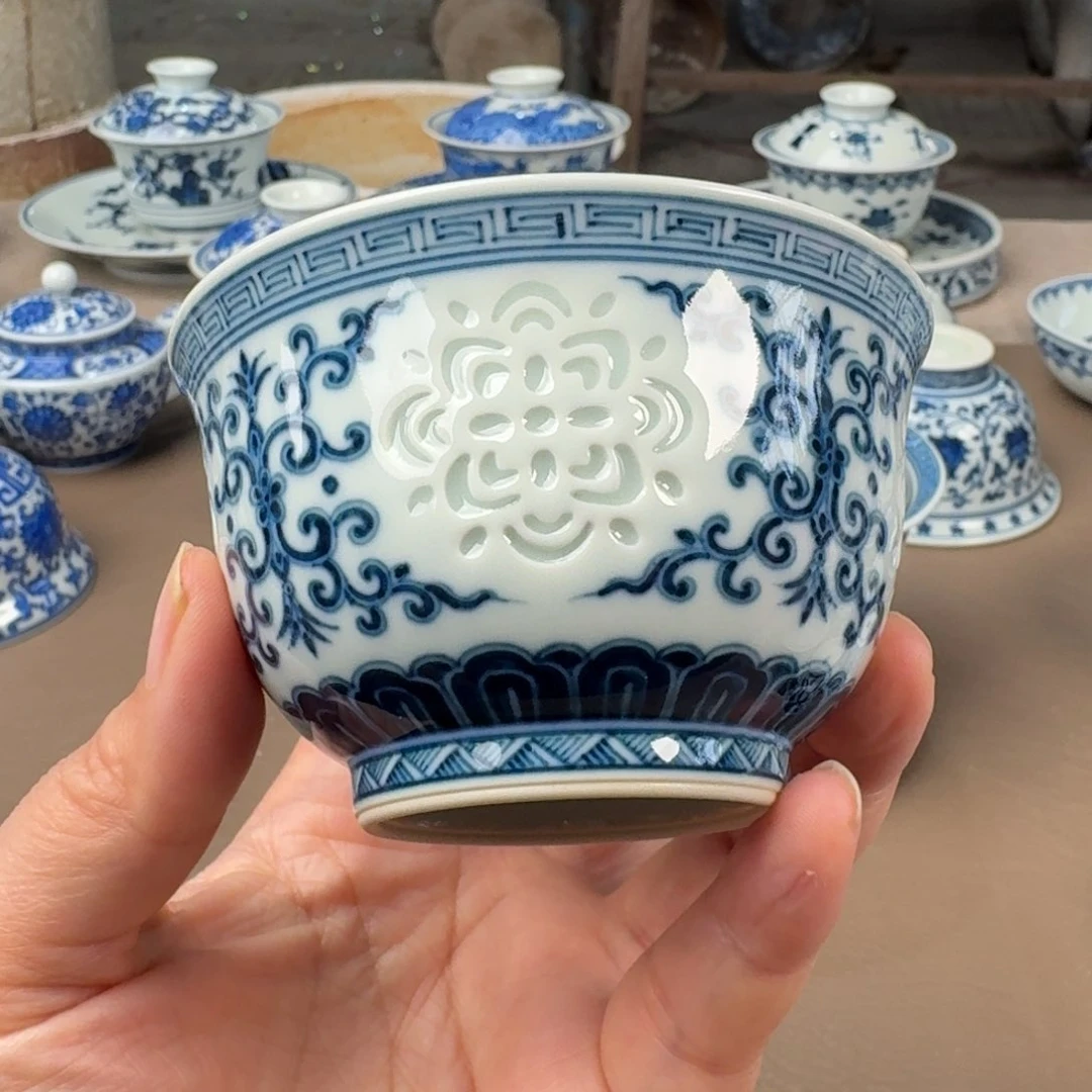 杯景德镇陶瓷手工手绘