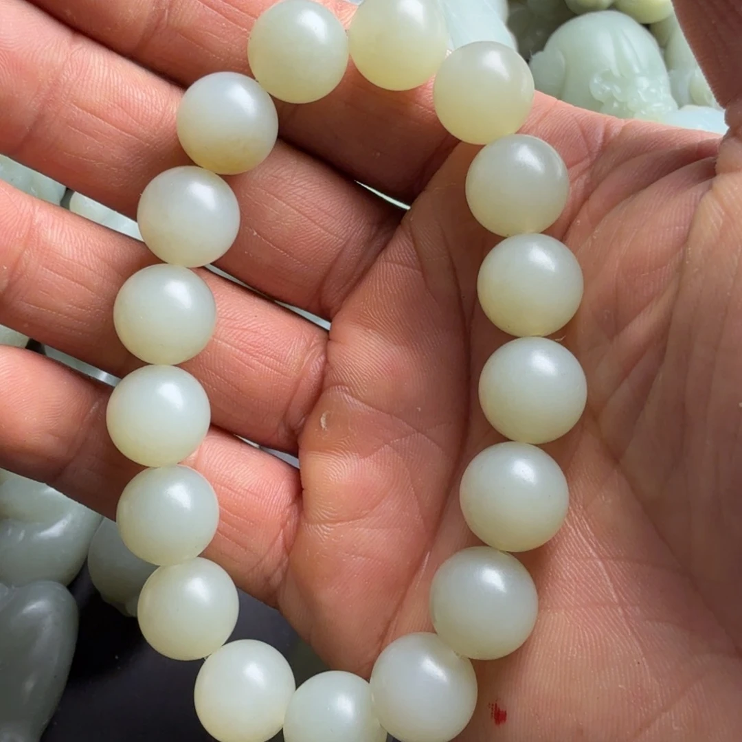 和田玉手链未镶嵌