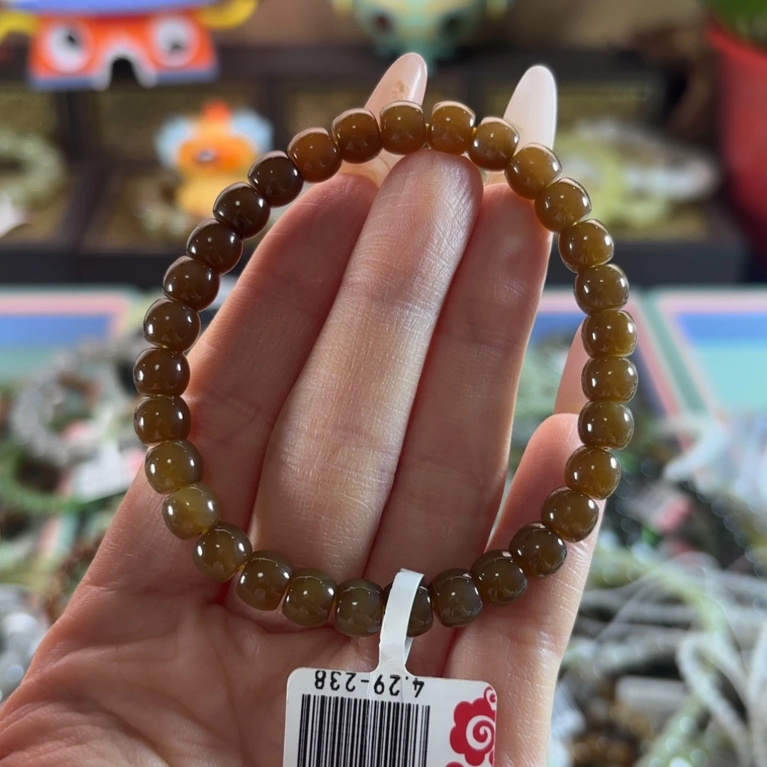 和田玉未镶嵌手串211