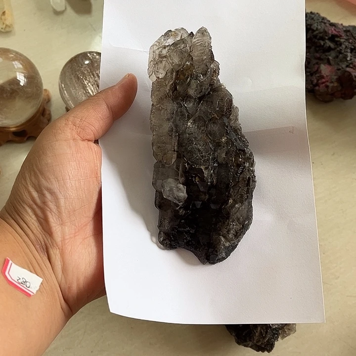 可***安未镶嵌珠宝半成品烟晶