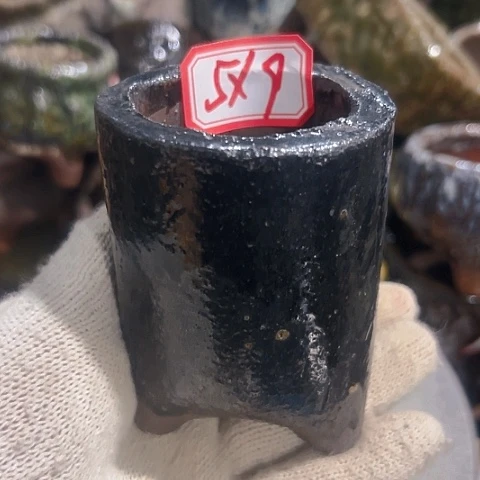 粗陶花盆手工花盆制作