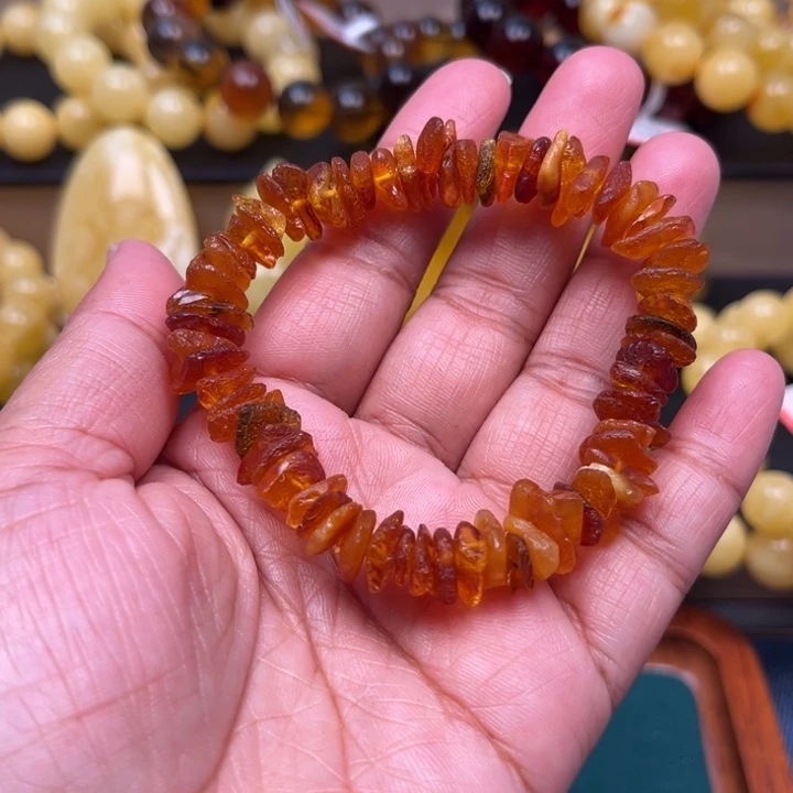 琥珀未镶嵌珠宝奇石M109号随型海飘