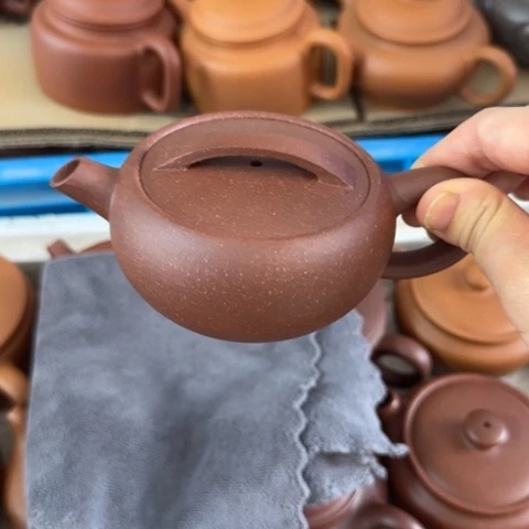 茶壶紫砂༺***༻深井紫泥180c c