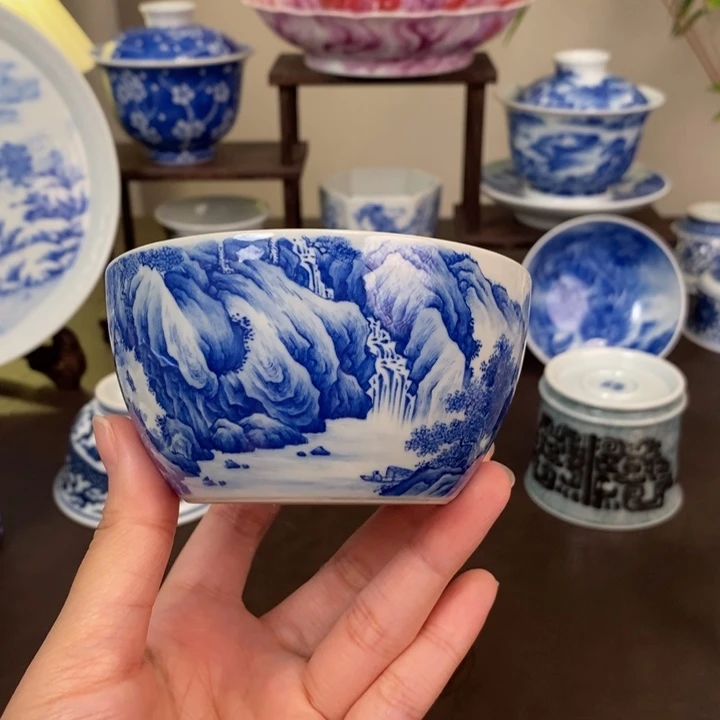 景德镇陶瓷手工手绘
