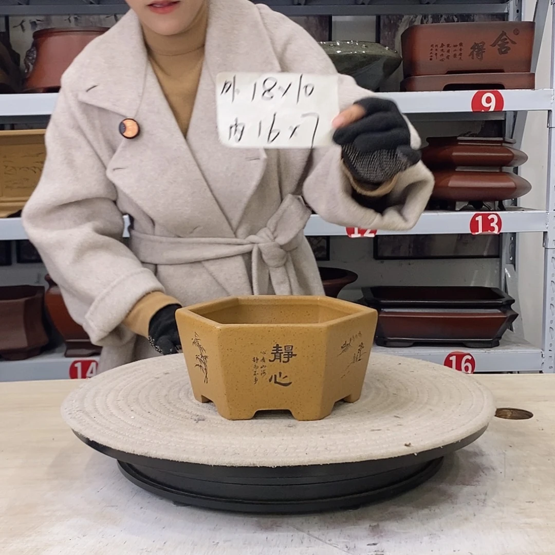 花盆紫砂紫砂花盆