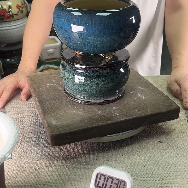 泳坤堂石湾盆陶瓷