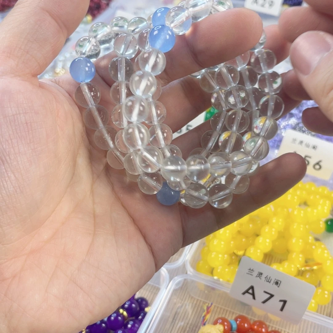 檀香紫檀（小叶紫檀）手串银S925镀金镶嵌