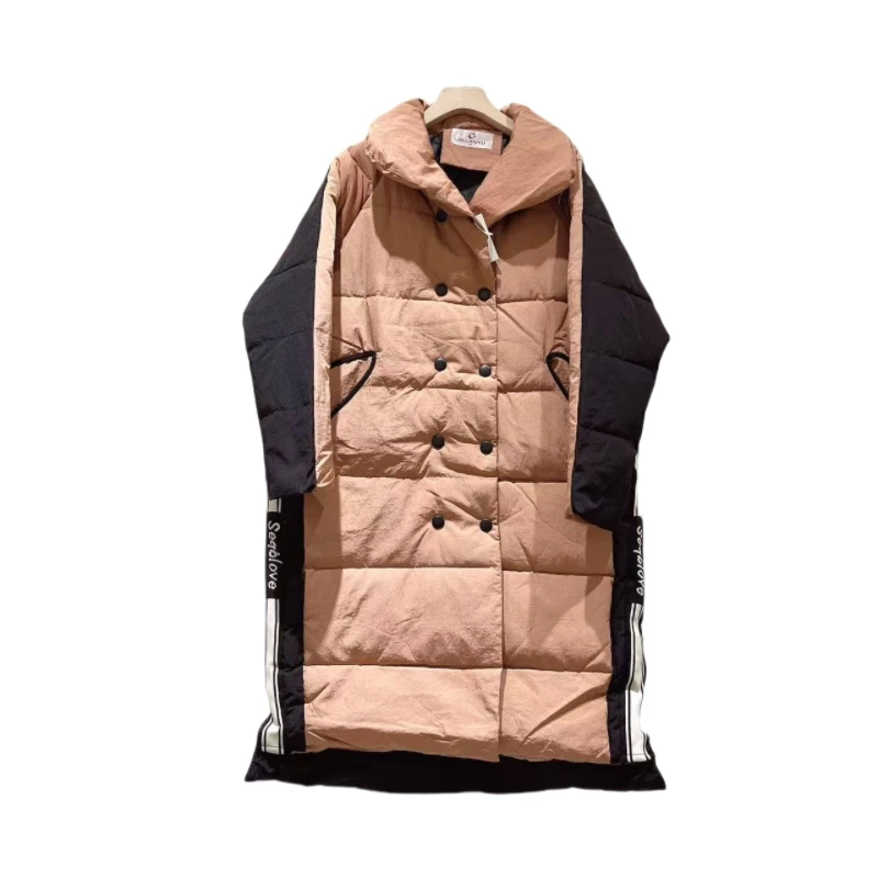 新品拼色棉衣52100