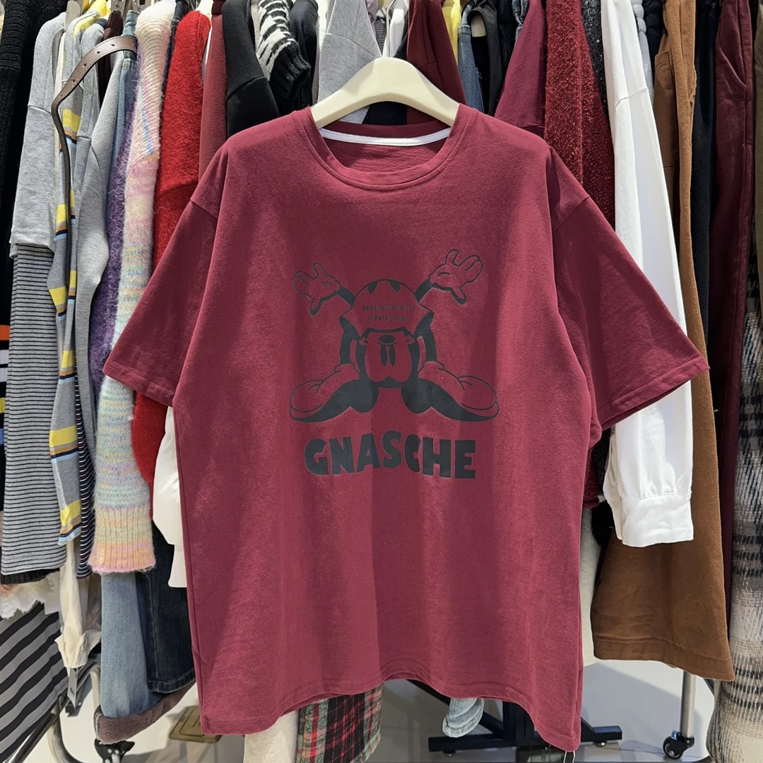 （十八家）新款红色米奇短袖