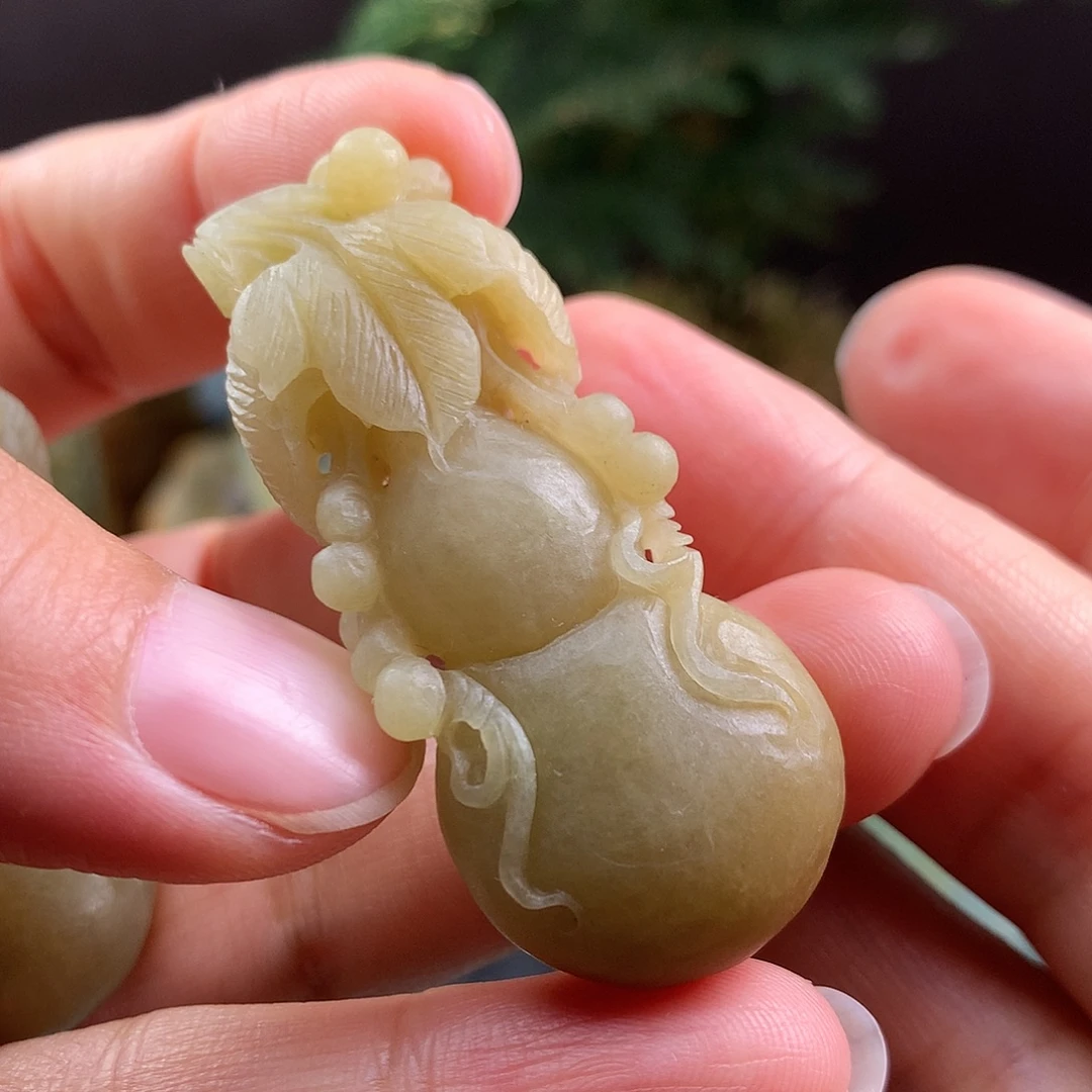 未镶嵌定制翡翠葫芦