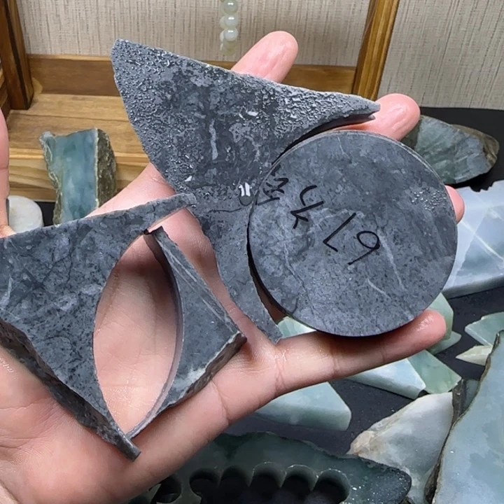 翡翠未镶嵌颈饰从天然缅甸翡翠